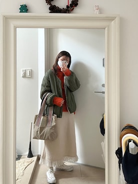 はんみさん(レディース・157cm)の冬コーディネート