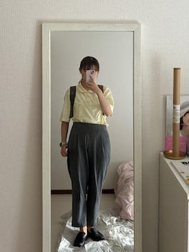 「Paraboot（パラブーツ）のアイテム」を使った、はんみさん（レディース・157cm）の夏コーディネート