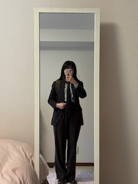 はんみさん(レディース・157cm)の冬コーディネート