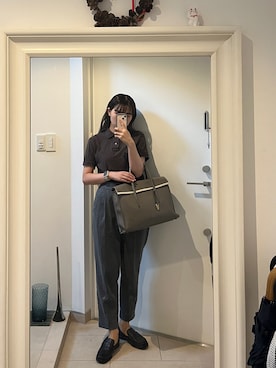 「TOFF&LOADSTONE（トフアンドロードストーン）のアイテム」を使った、はんみさん（レディース・157cm）の夏コーディネート