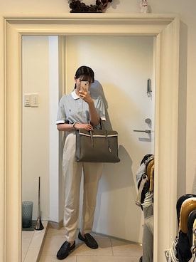 「TOFF&LOADSTONE（トフアンドロードストーン）のアイテム」を使った、みたんさん（レディース・157cm）の秋コーディネート