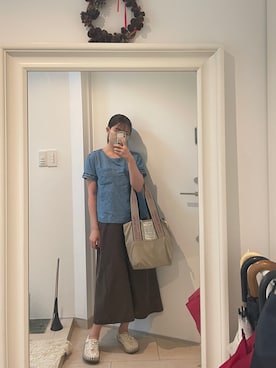 はんみさん(レディース・157cm)の夏コーディネート