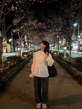 「MERRELL（メレル）のアイテム」を使った、みたんさん（レディース・157cm）の春コーディネート