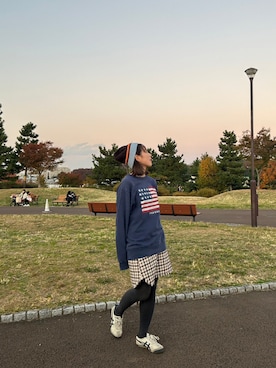 はんみさん（レディース・157cm）の秋コーディネート