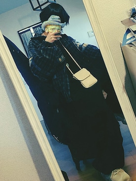 「harapeco（ハラペコ）のアイテム」を使った、かふねさん（メンズ・165cm）の夏コーディネート