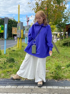 「Kastane（カスタネ）のアイテム（PC・スマホグッズ/家電）」を使った、🥜さん（レディース・151cm）の秋コーディネート