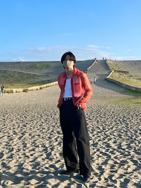 「中田島砂丘」｜こうすけさん（メンズ・173cm）の秋コーディネート