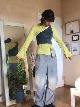 「LAKOLE（ラコレ）のアイテム（財布/小物）」を使った、KONOKAさん（レディース・171cm）の秋コーディネート