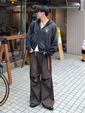 takumaさん（メンズ・180cm）の春コーディネート