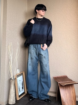 「アイテム（ブレスレット）」を使った、takumaさん（メンズ・180cm・20代）の秋コーディネート