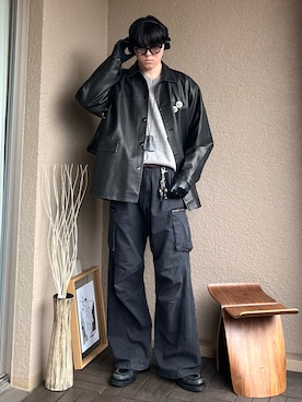 takumaさん（メンズ・180cm）の春コーディネート