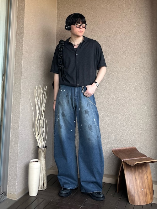 Holiday デニムジャケット バックギャザーつき HOLIDAY（ホリデイ