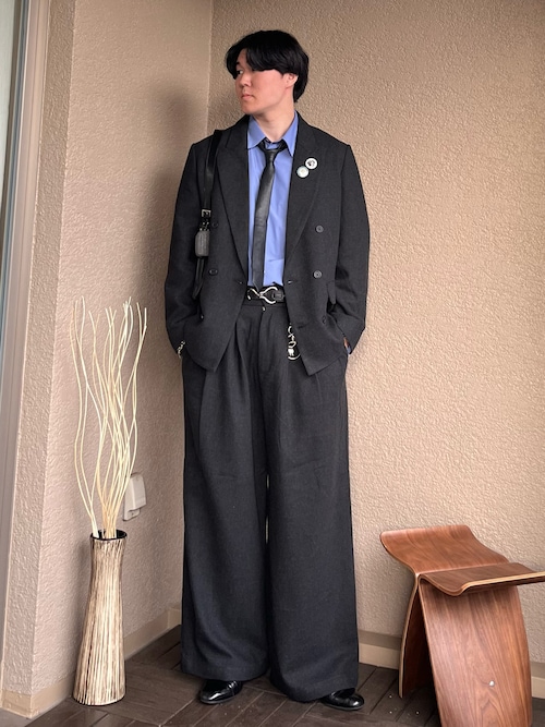 Tweed double tailored jacket / ツイードダブルテーラードジャケット