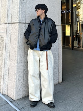 「アイテム（アクセサリー）」を使った、takumaさん（メンズ・180cm）の冬コーディネート