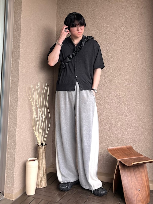 T/C BASIC HALF SLEEVE KNIT SHIRT（シャツ/ブラウス）｜WYM