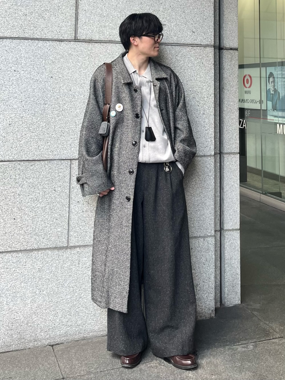 LIDNM SILK NEP WOOL PANTS Sサイズ 値下げ！ LIDNM SILK NEP WOOL PANTS Sサイズ 値下げ！