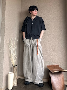 「アイテム（アクセサリー）」を使った、takumaさん（メンズ・180cm）の夏コーディネート