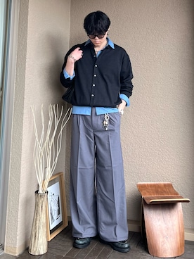 「INTER FACTORY（インターファクトリー）のアイテム」を使った、takumaさん（メンズ・180cm）の冬コーディネート