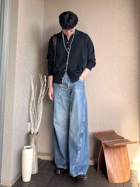 「アイテム（リング）」を使った、takumaさん（メンズ・180cm・20代）の秋コーディネート