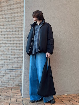「アイテム（ジャケット/アウター）」を使った、takumaさん（メンズ・180cm・10代）の冬コーディネート