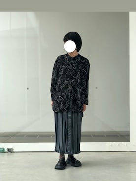 「SVEC（シュベック）のアイテム（シューズ）」を使った、2️⃣さん（レディース・163cm）の冬コーディネート
