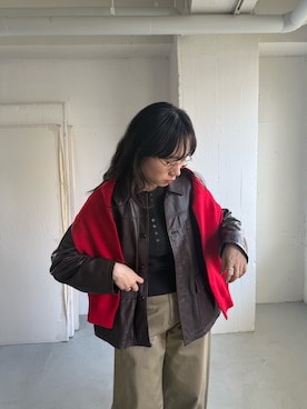 「TICCA(ティッカ)のアイテム」を使った、harunaさん(レディース・164cm)の秋コーディネート