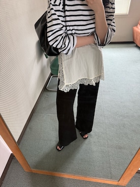 「Le Minor（ルミノア）のアイテム」を使った、harunaさん（レディース・164cm）の春コーディネート