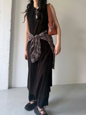 「アイテム（財布/小物）」を使った、harunaさん（レディース・164cm）の夏コーディネート