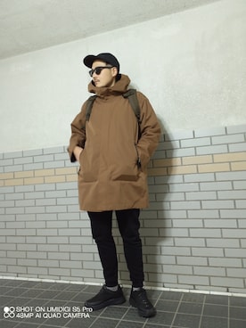 「ワークマン」｜「アイテム（その他シューズ）」を使った、maxis00174さん（メンズ・175cm）の秋コーディネート