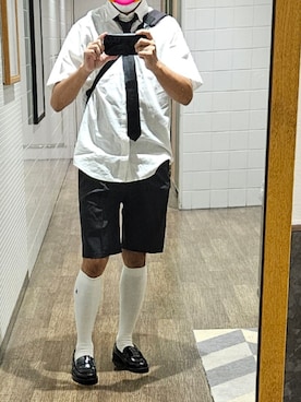 「H&M（エイチ・アンド・エム）のアイテム」を使った、RYOさん（メンズ・168cm）の夏コーディネート