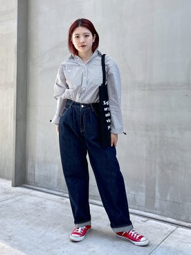 佐藤 舞花さん（レディース・161cm）の春コーディネート