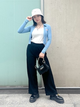 佐藤 舞花さん(レディース・161cm)の夏コーディネート