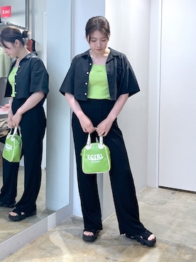 佐藤 舞花さん(レディース・161cm)の夏コーディネート