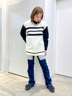 佐藤 舞花さん（レディース・161cm）の冬コーディネート