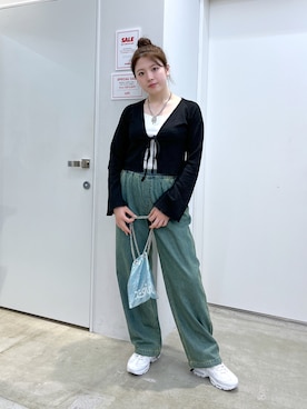 佐藤 舞花さん(レディース・161cm)の夏コーディネート