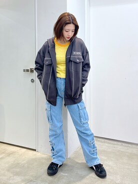 佐藤 舞花さん（レディース・161cm）の春コーディネート