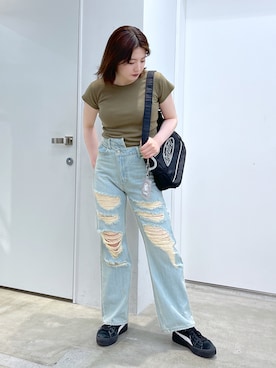 佐藤 舞花さん(レディース・161cm)の春コーディネート