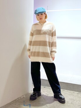 佐藤 舞花さん(レディース・161cm)の冬コーディネート