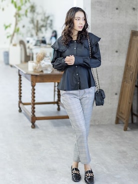 clear(クリア)さん（レディース・165cm）の秋コーディネート