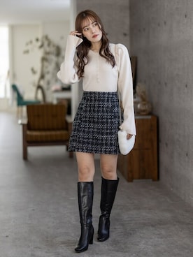 clear(クリア)さん（レディース・160cm）の秋コーディネート