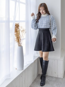 clear(クリア)さん（レディース・160cm）の秋コーディネート