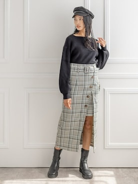 clear(クリア)さん（レディース・168cm）の秋コーディネート