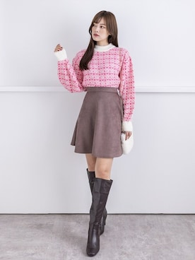 clear(クリア)さん（レディース・160cm）の冬コーディネート