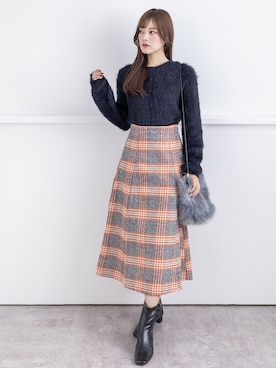 clear(クリア)さん（レディース・160cm）の冬コーディネート