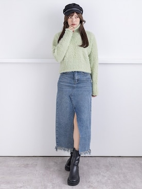 clear(クリア)さん（レディース・160cm）の冬コーディネート