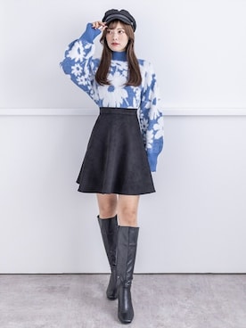 clear(クリア)さん（レディース・160cm）の冬コーディネート