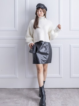 clear(クリア)さん（レディース・160cm）の冬コーディネート