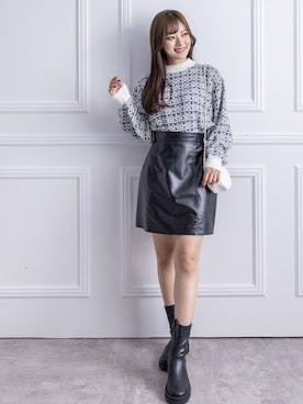 clear(クリア)さん（レディース・160cm）の冬コーディネート