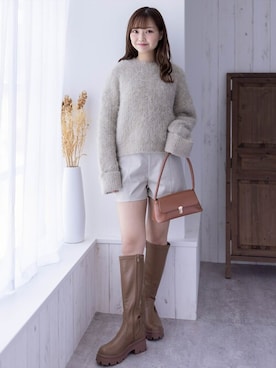 clear(クリア)さん（レディース・158cm）の秋コーディネート