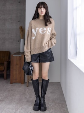 clear(クリア)さん（レディース・161cm）の秋コーディネート